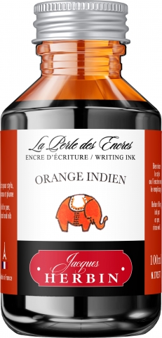 Calimara 100 ml Herbin The Pearl of Inks Orange Indien