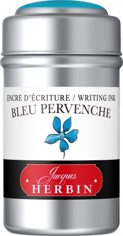 Set 6 Cartuse Herbin The Pearl of Inks Bleu Pervenche