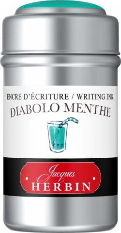 Set 6 Cartuse Herbin The Pearl of Inks Diabolo Menthe