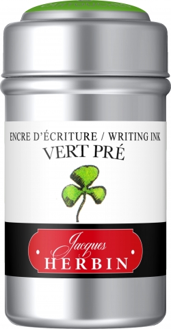 Set 6 Cartuse Herbin The Pearl of Inks Vert Pre