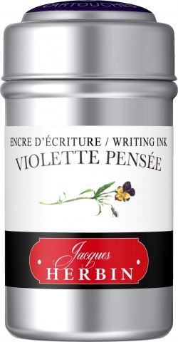 Set 6 Cartuse Herbin The Pearl of Inks Violette Pensee