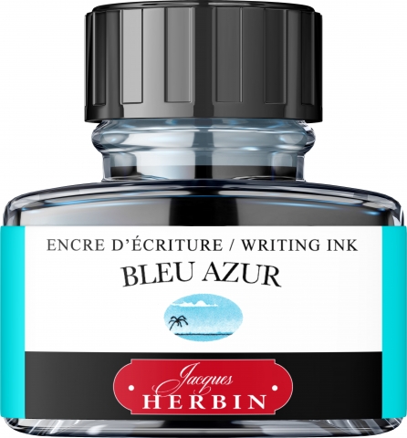 Calimara 30 ml Herbin The Pearl of Inks Bleu Azur