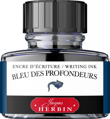 Calimara 30 ml Herbin The Pearl of Inks Bleu des Profondeurs
