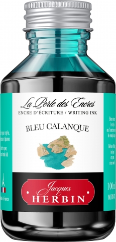 Calimara 100 ml Herbin The Pearl of Inks Bleu Calanque