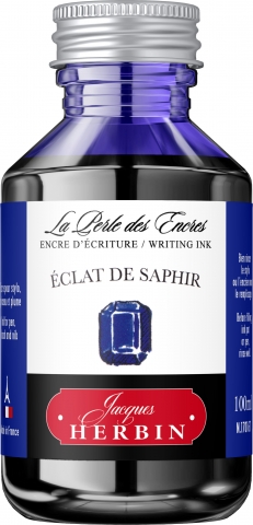 Calimara 100 ml Herbin The Pearl of Inks Eclat de Saphir